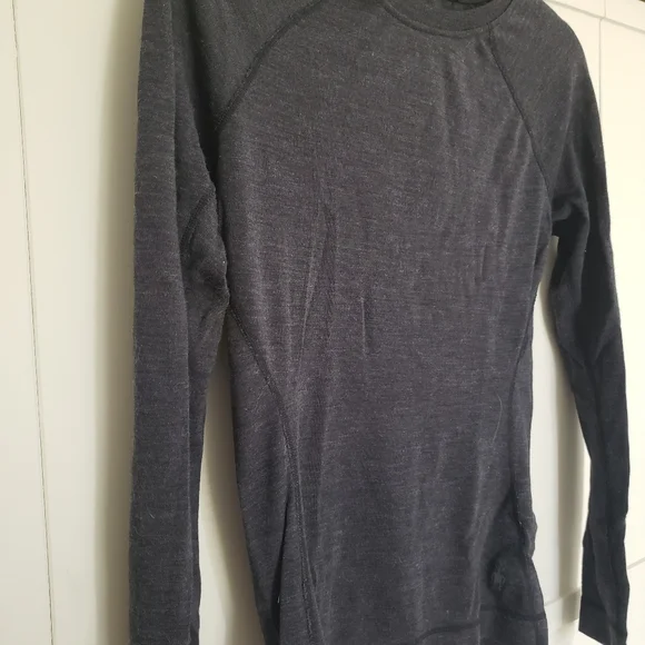 Smartwool Gray Long Sleeve Shirt Womens Small - Picture 3 of 6
